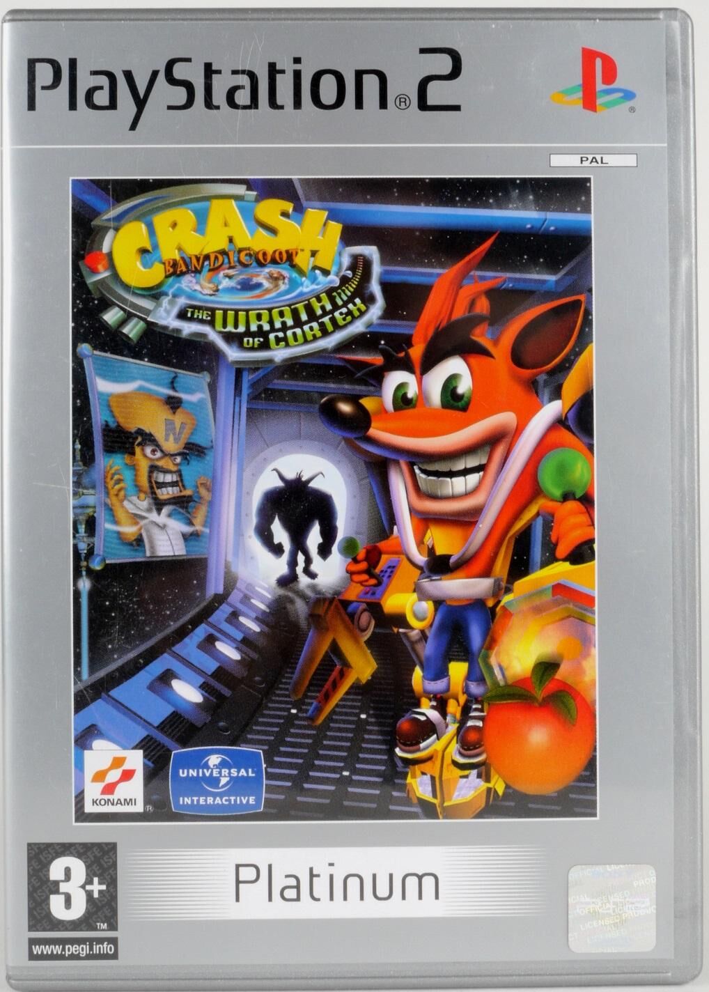 Crash Bandicoot The Wrath of Cortex [Platinum] - OVP - PS2