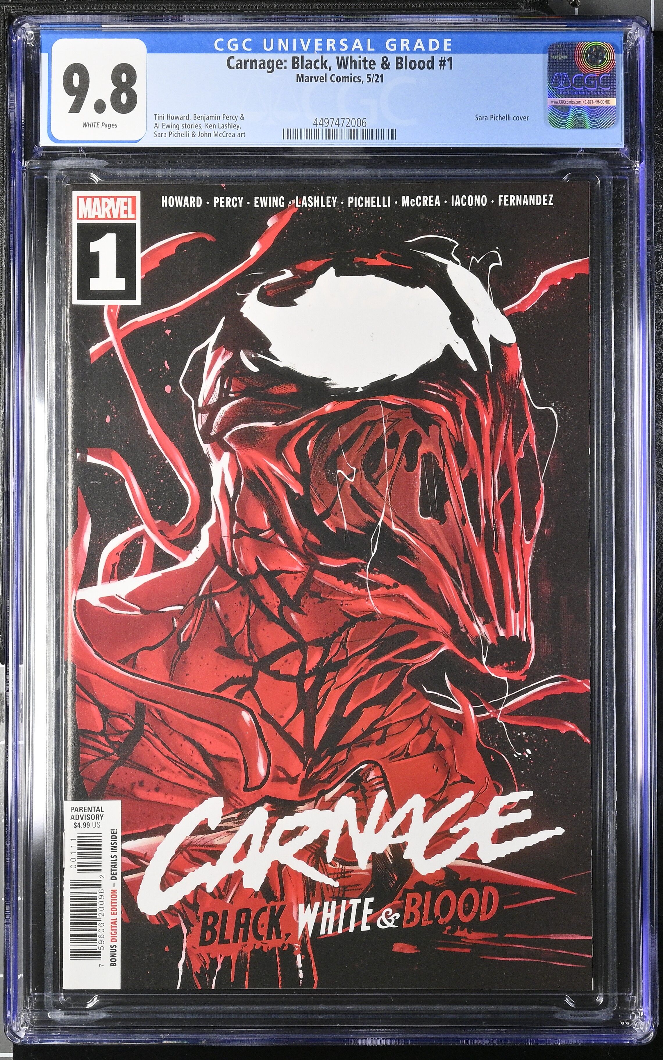 Carnage #1 CGC 9.8 Top Pop!