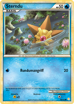 Sterndu - 84/123 - Reverse Holo - Pokémon TCG - Near Mint