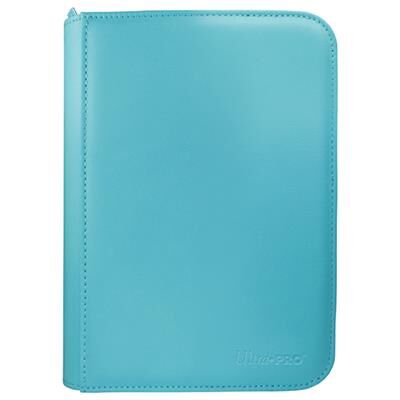 UP - Vivid - 4-Pocket Zippered Pro Binder - Light Blue