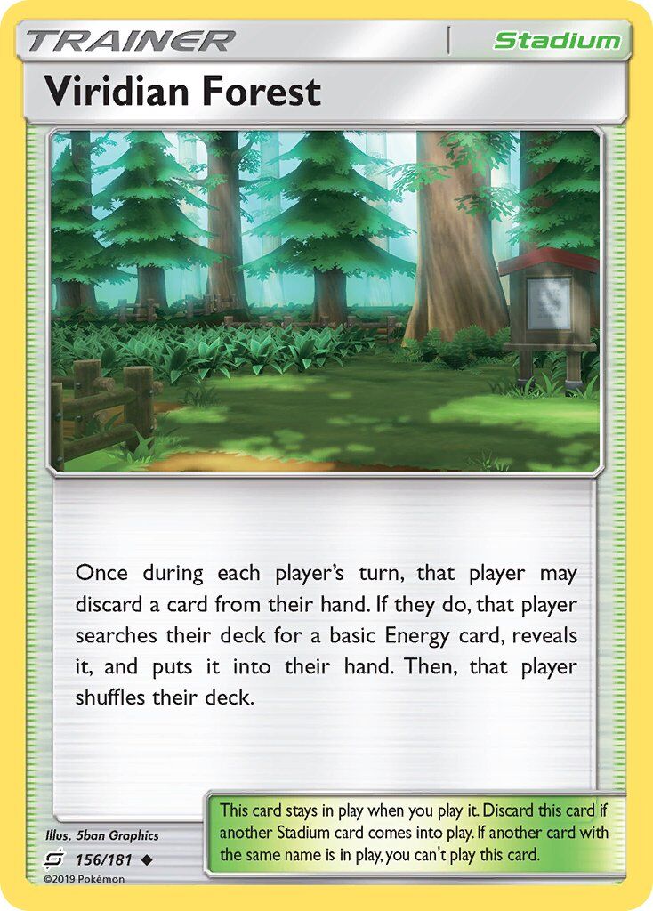 Viridian Forest - 156/181 - EN