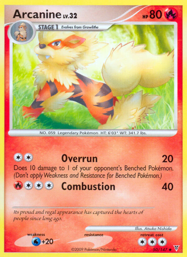 Arcanine - 50/147 - EN
