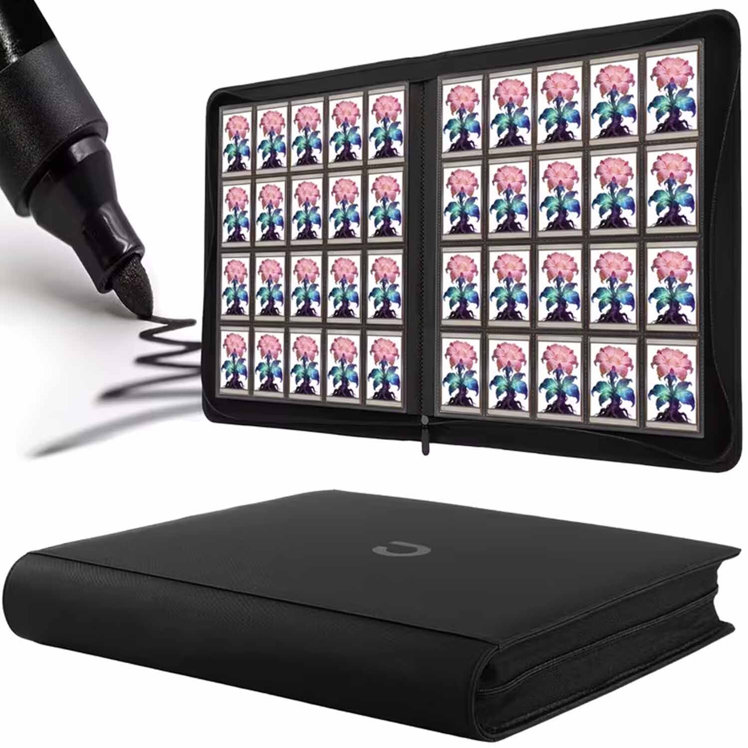 Giga ZipBinder Ordner 20-Pocket Schwarz (1280 Cards) Giga ZipBinder Ordner 20-Pocket Schwarz (1280 Cards)