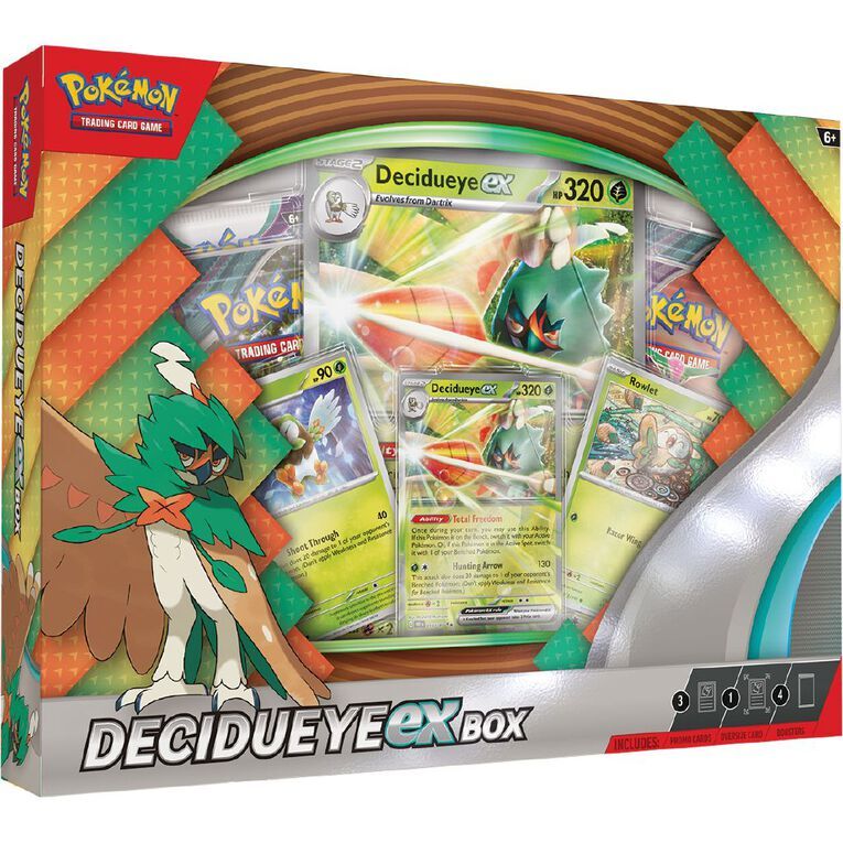 Pokémon TCG Decidueye ex Collection Box - EN