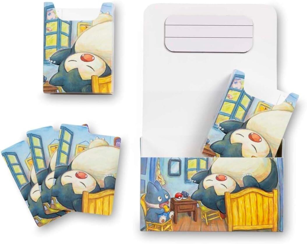 Pokémon Center × Van Gogh Museum: Munchlax & Snorlax Inspired by The Bedroom Double Deck Box