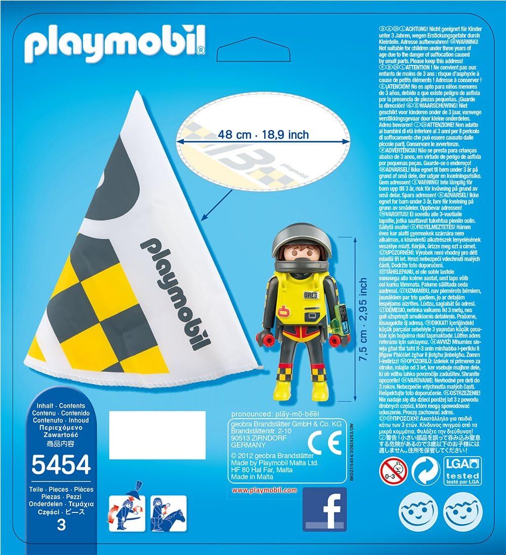 Playmobil - Fallschirmspringer Greg