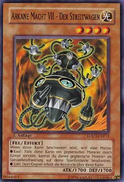 arkane-macht-vii-der-streitwagen-yu-gi-oh Arkane Macht VII - Der Streitwagen - Yu-Gi-Oh!