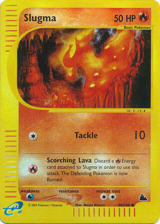 Slugma - 98/144 - Reverse Holo - EN Slugma - 98/144 - Reverse Holo - EN