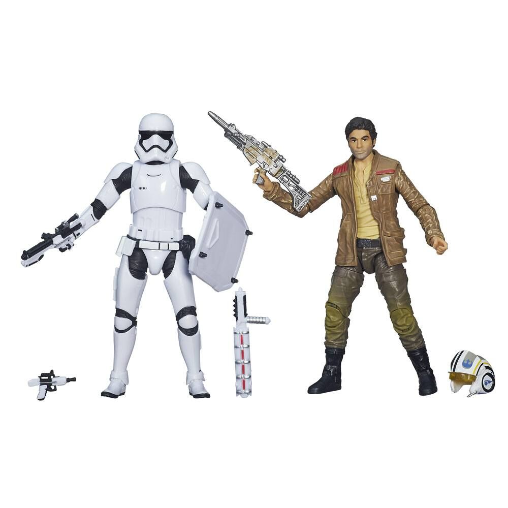 Star Wars Black Series Actionfiguren Doppelpack 2015 Poe Dameron & Stormtrooper Exclusive 15 cm Star Wars Black Series Actionfiguren Doppelpack 2015 Poe Dameron & Stormtrooper Exclusive 15 cm