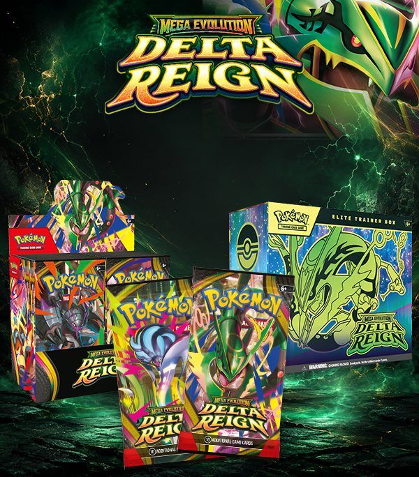 Pokémon Mega Evolution Delta Reign bei AMAZINGTOYS® Pokémon Mega Evolution Delta Reign bei AMAZINGTOYS®