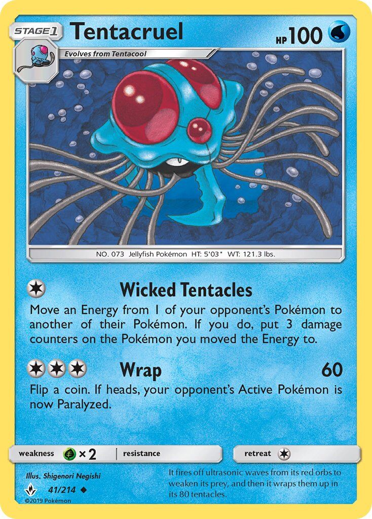 Tentacruel - 41/214 - EN