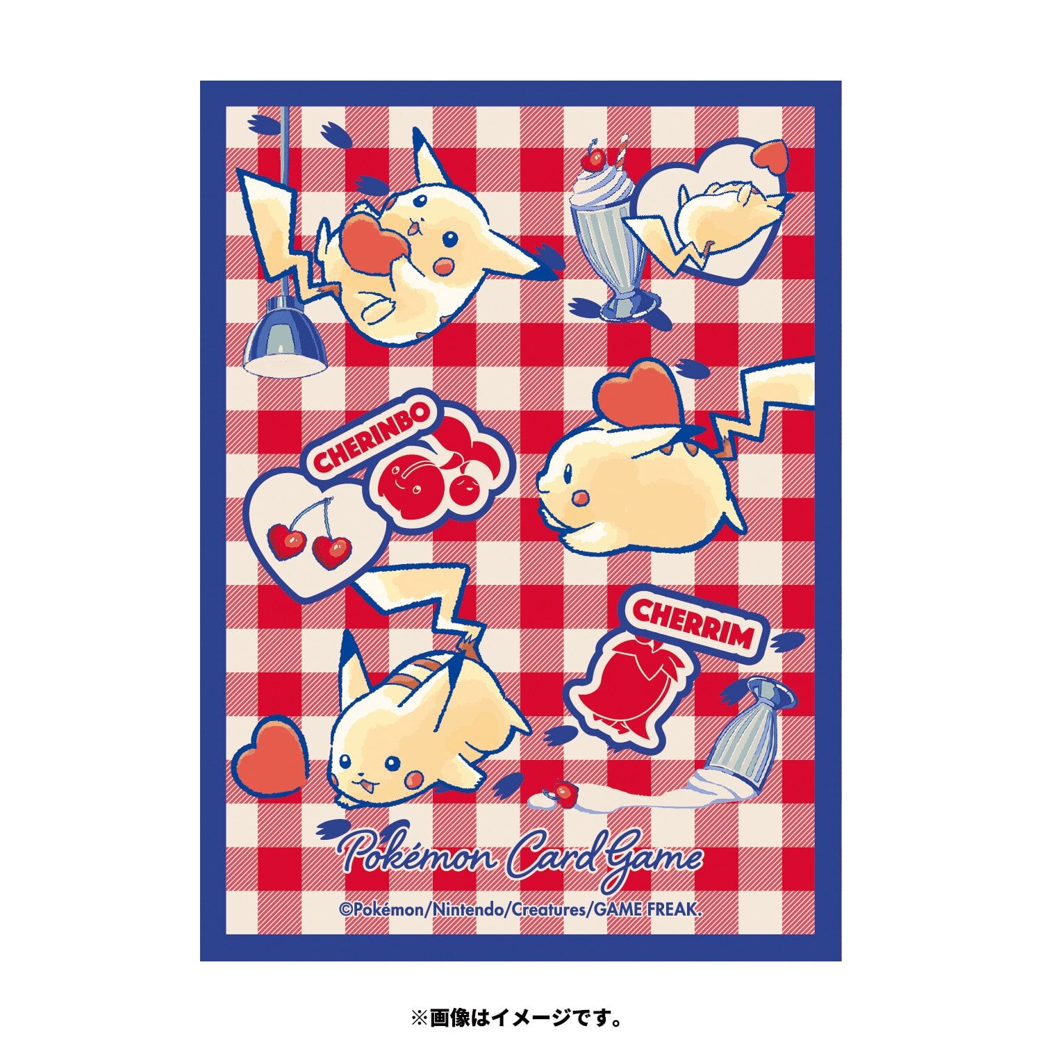 Pokemon Center Original Deck Sleeves Pikachu And Heart