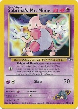 Sabrina’s Mr. Mime - 94/132 - Unlimited - EN