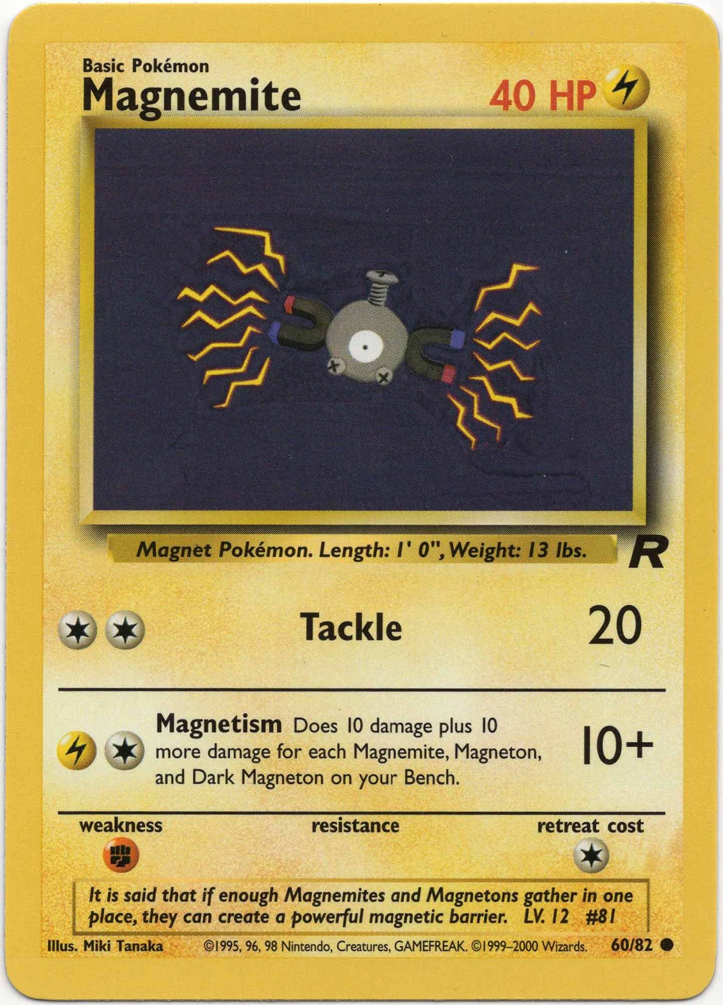 Magnetmite - 60/82 - Pokémon TCG