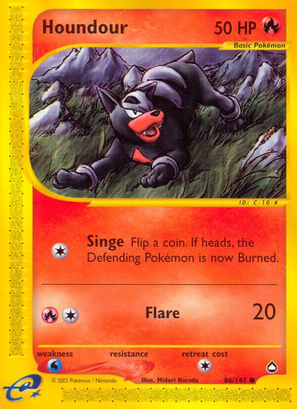 Houndour - 86/147 - EN Houndour - 86/147 - EN