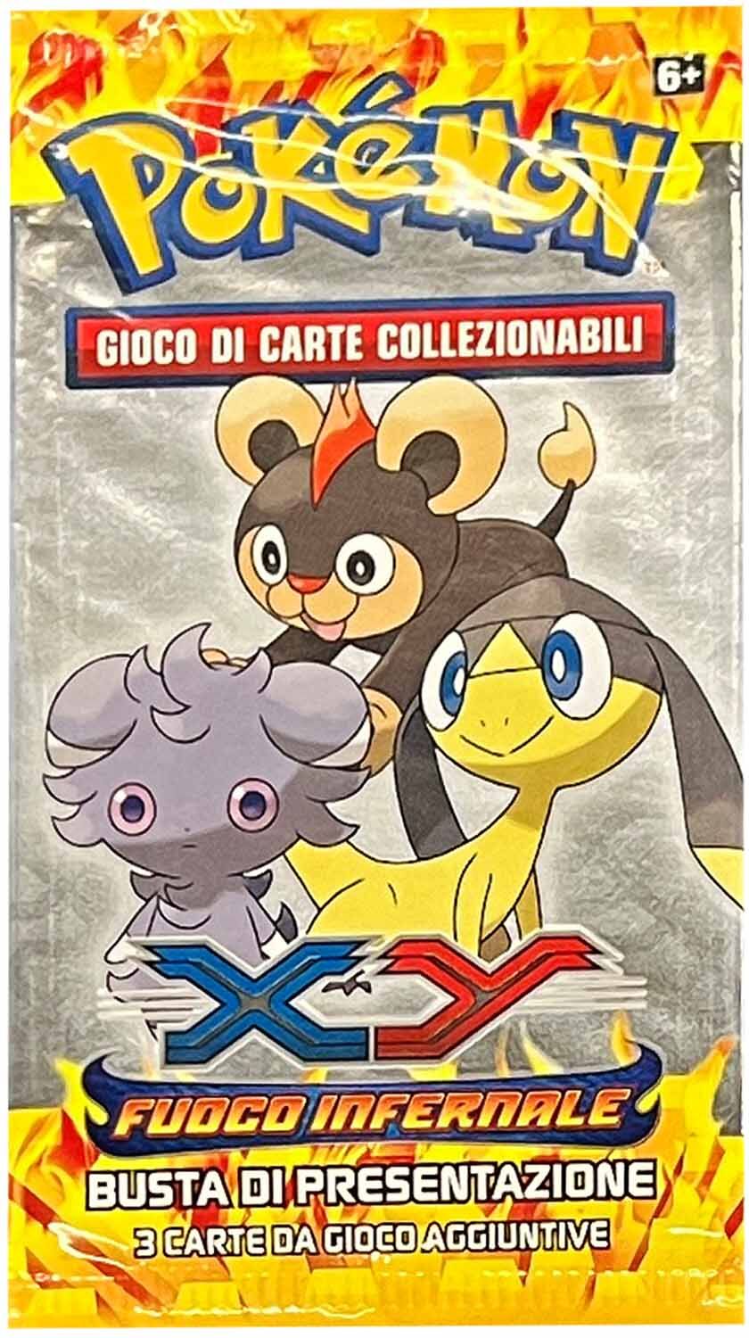 Pokémon XY Flashfire Sampling Pack Booster - IT Pokémon XY Flashfire Sampling Pack Booster - IT