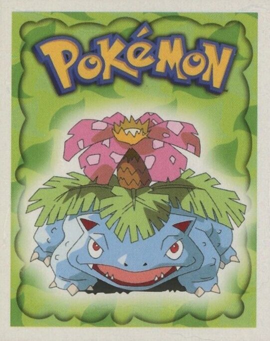 Venusaur - 3 - Merlin Sticker Series 1 Venusaur - 3 - Merlin Sticker Series 1