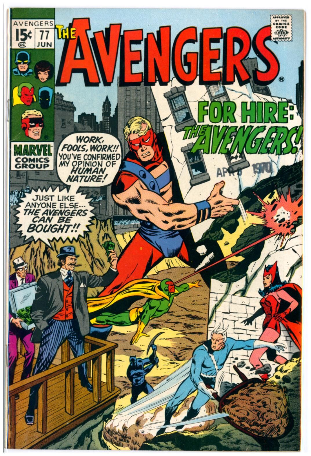 Avengers #77