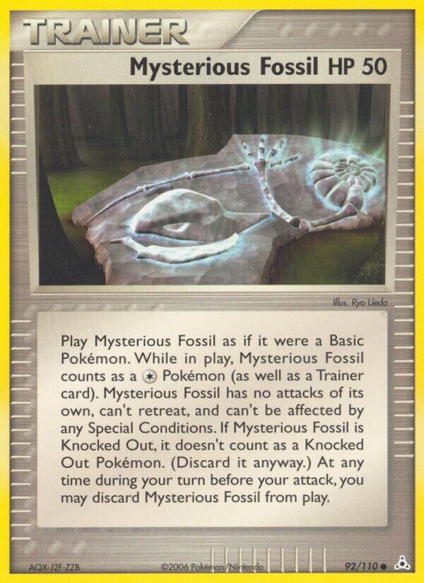 Mysterious Fossil - 92/110 - EN Mysterious Fossil - 92/110 - EN