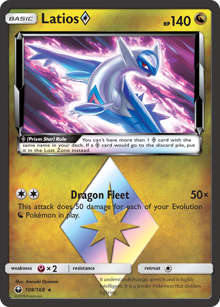 Latios Prism Star - 108/168 - EN