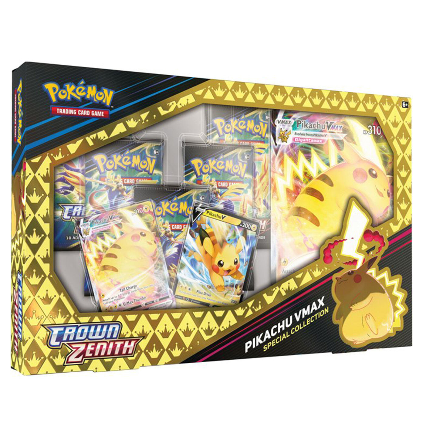 crownbox Pokémon Crown Zenith Pikachu VMAX Special Collection Box - EN