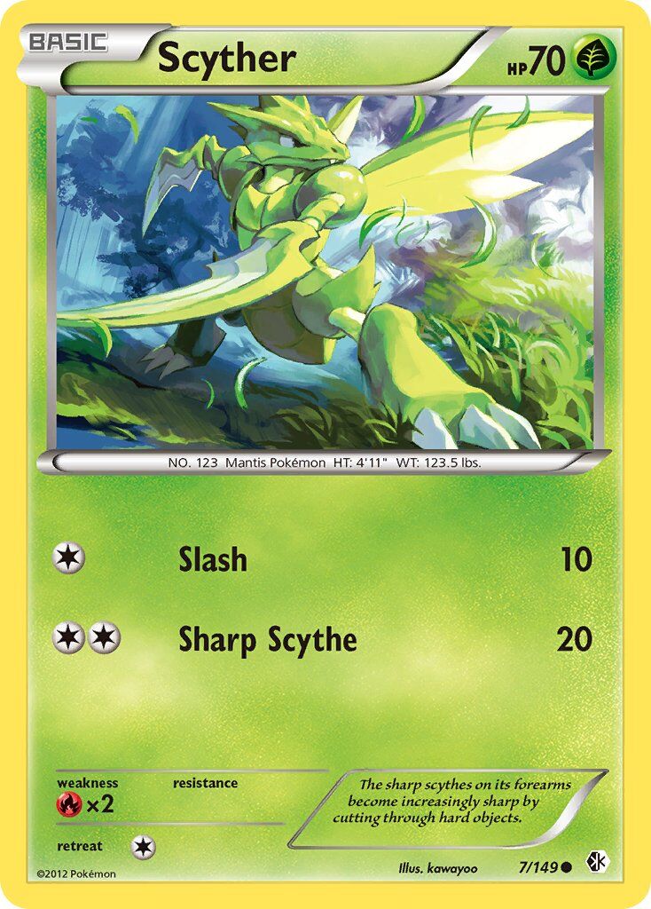 Scyther - 7/149 - EN Scyther - 7/149 - EN
