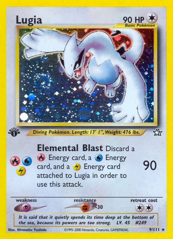 Lugia - 9/111 - 1st Edition - EN Lugia - 9/111 - 1st Edition - EN