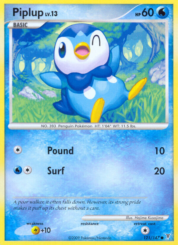 Piplup - 121/147 - EN