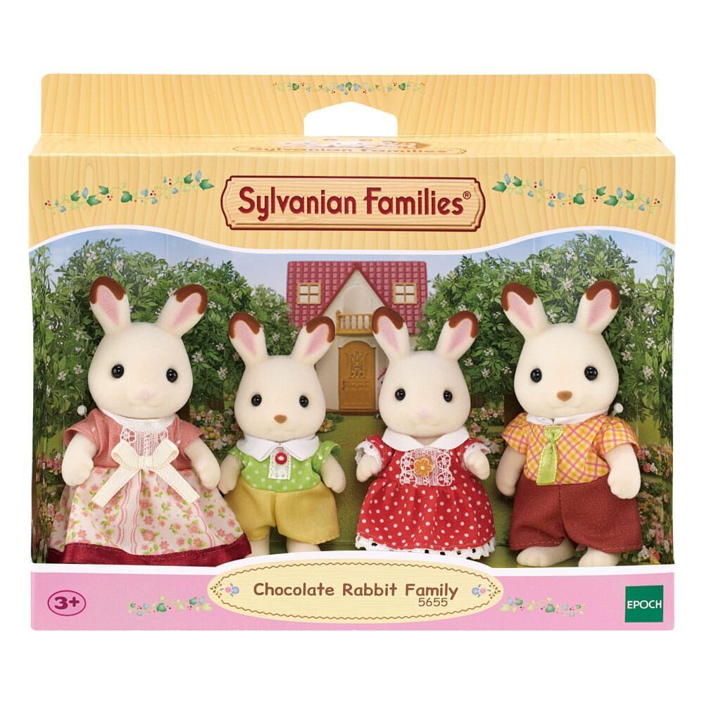 Sylvanian Families: Familie Schokoladenhasen Figur 8 cm Sylvanian Families: Familie Schokoladenhasen Figur 8 cm
