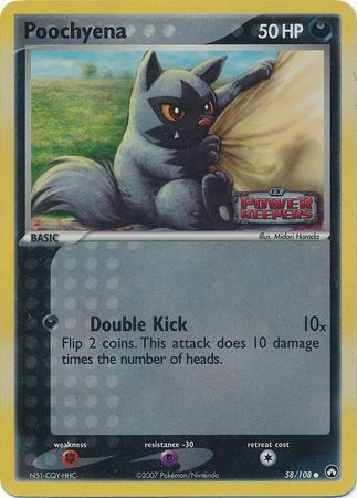 Poochyena - 58/108 - Reverse Holo - EN Poochyena - 58/108 - Reverse Holo - EN