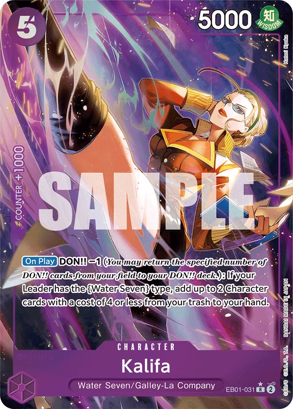 Kalifa - EB01-031 - Alternate Art - JP