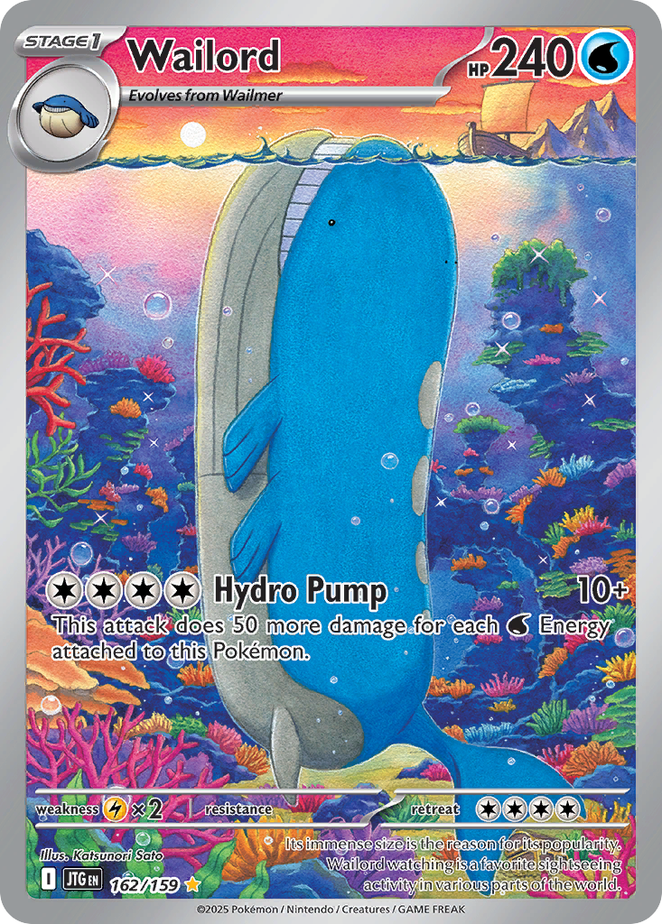 Wailord - 162/159 - EN