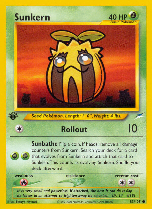 Sunkern - 83/113 - 1st Edition - EN