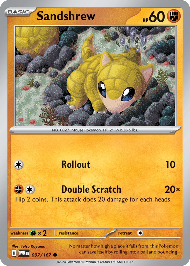 Sandshrew - 097/167 - EN