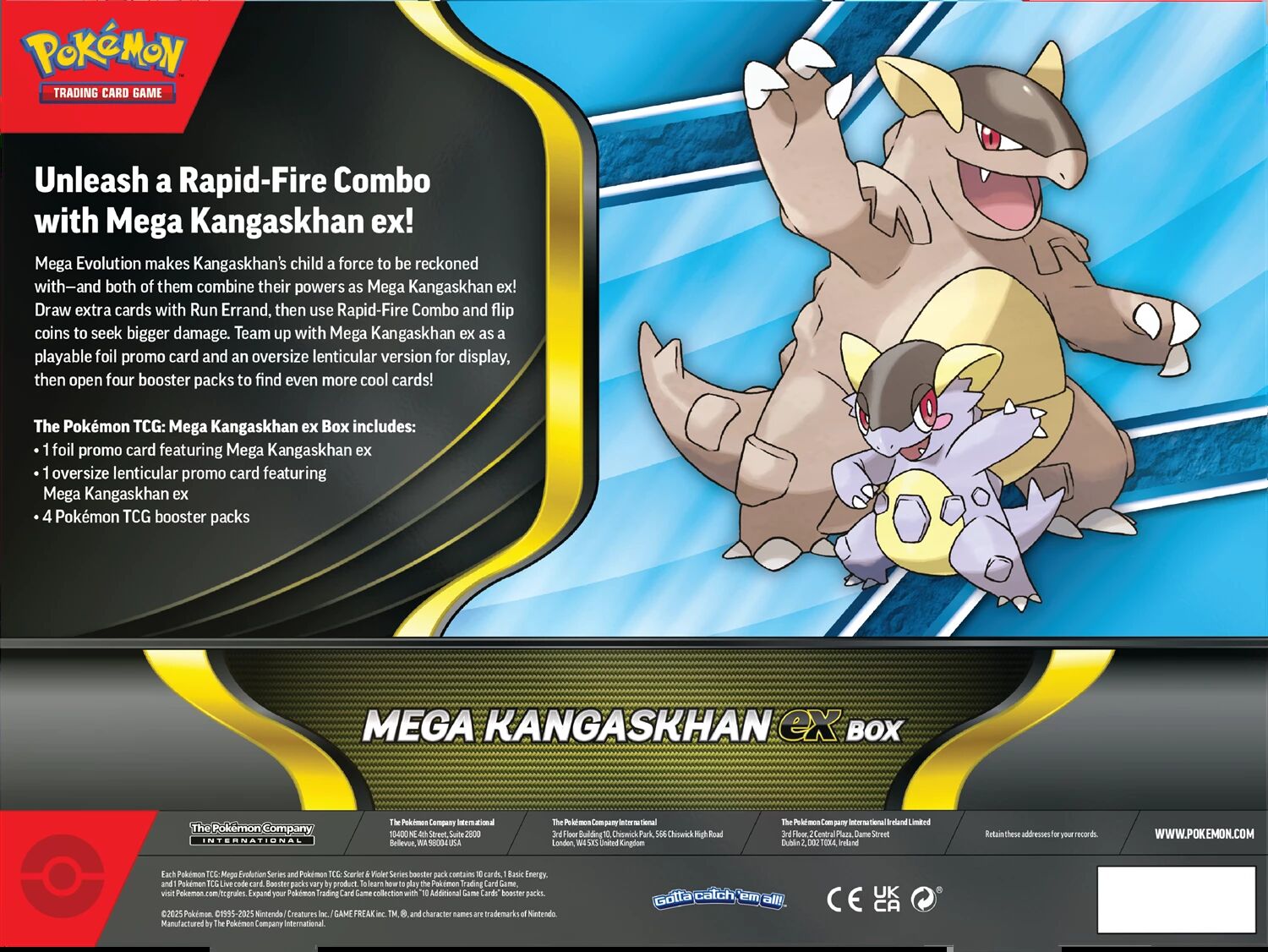 Pokémon Mega Kangaskhan ex Box - EN
