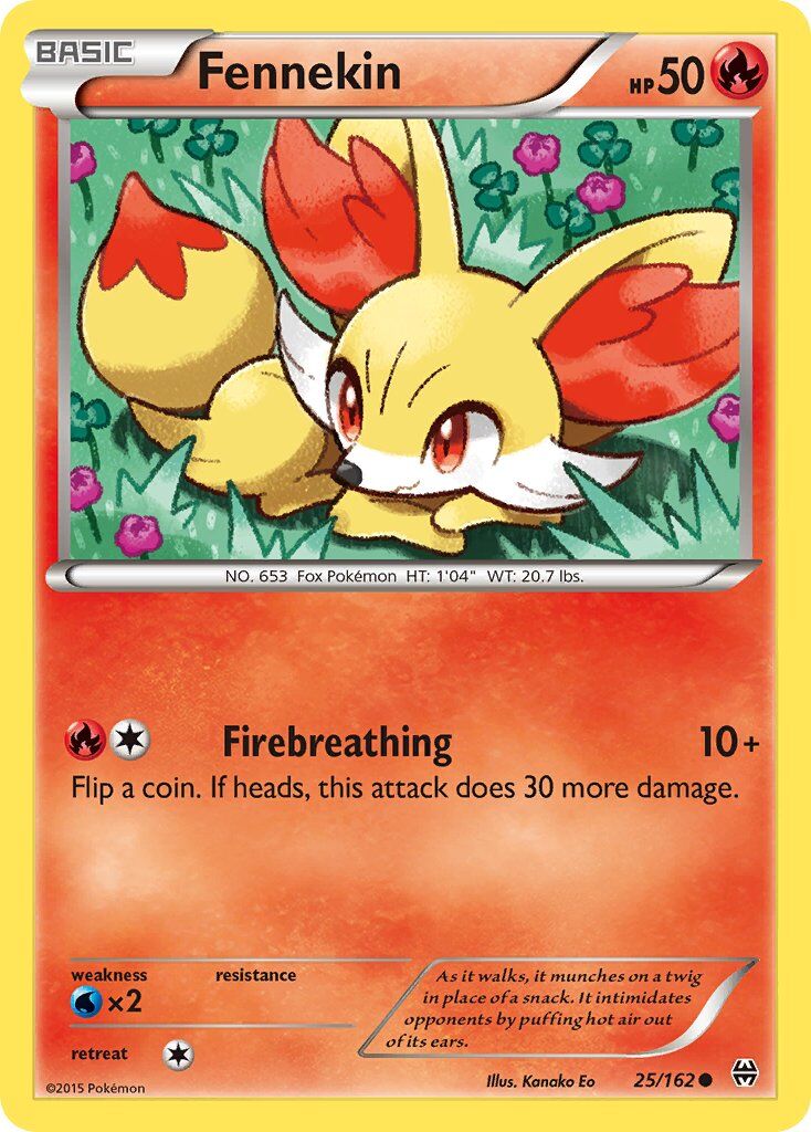 Fennekin - 25/162 - EN