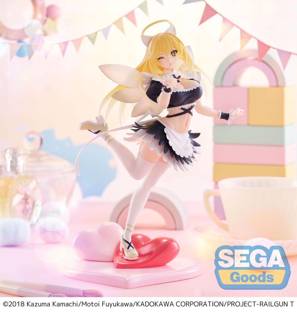 A Certain Scientific Railgun T Luminasta PVC Statue Misaki Shokuhou Fallen Angel Maid 20 cm