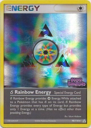 δ Rainbow Energy - 98/110 - Reverse Holo - EN