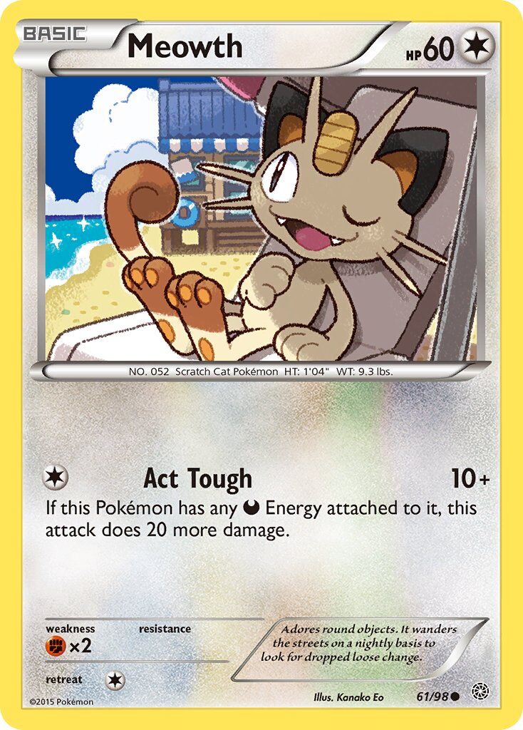 Meowth - 61/98 - EN