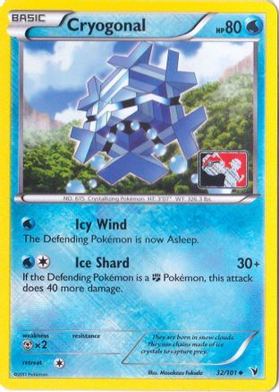 cryogonal-32-101-pokemon-tcg-league-promo-near-mint Cryogonal - 32/101 - Pokémon TCG - League Promo - Near Mint