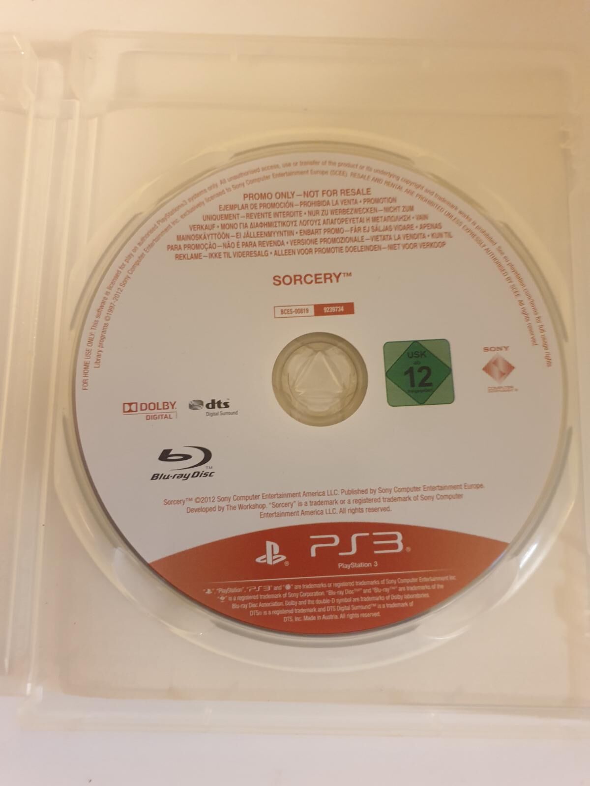 Sorcery [Not for Resale] - OVP - PS3 - EN