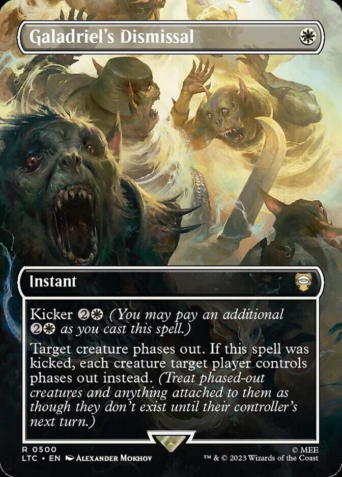 Galadriel's Dismissal - LTC 500 - Foil - EN - NM
