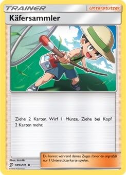 Käfersammler 189/236 - Pokémon TCG