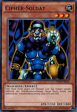 Cipher-Soldat - Yu-Gi-Oh!