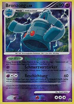 Bronzong - 16/100 - Reverse Holo - Pokmon TCG - Near Mint - DE Amazingtoys.ch Bronzong - 16/100 - Reverse Holo - Pokmon TCG - Near Mint - DE Amazingtoys.ch