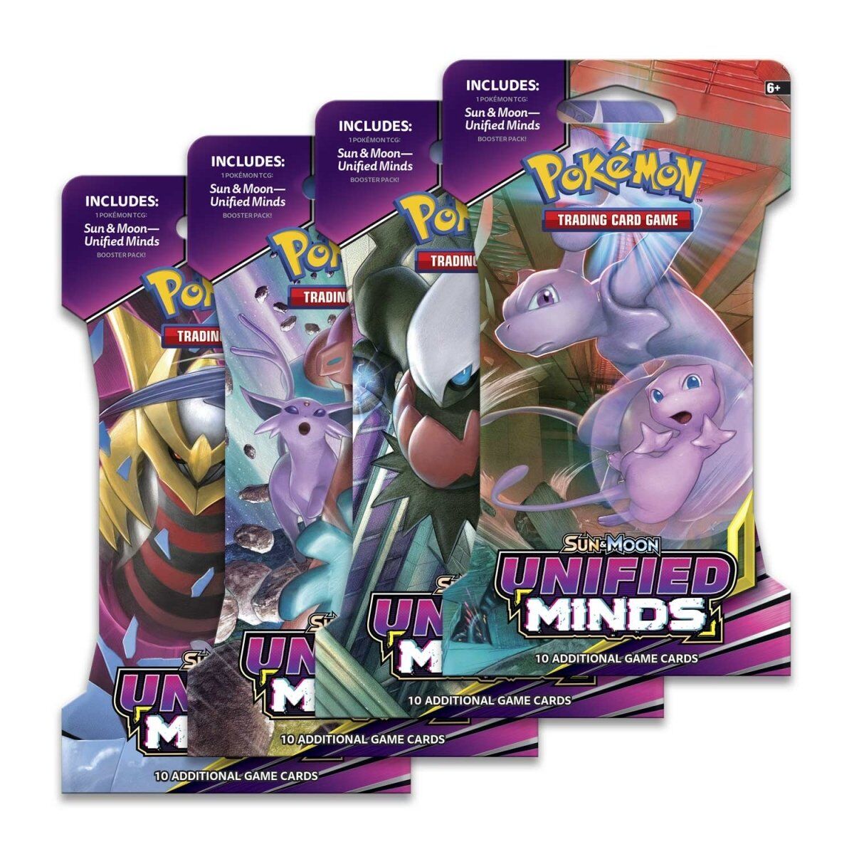 Pokémon Sun & Moon Unified Minds Sleeved Booster - EN