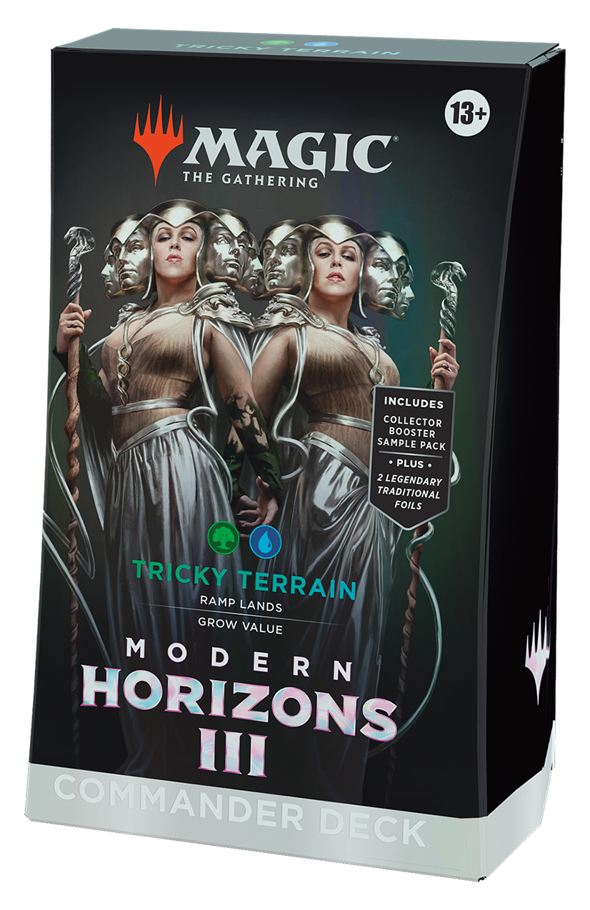 Modern Horizons 3 Tricky Terrain Commander Decks - Magic the Gathering - EN