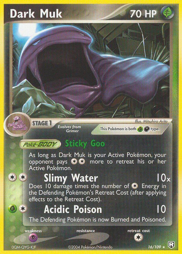 Dark Muk - 16/109 - Reverse Holo - EN