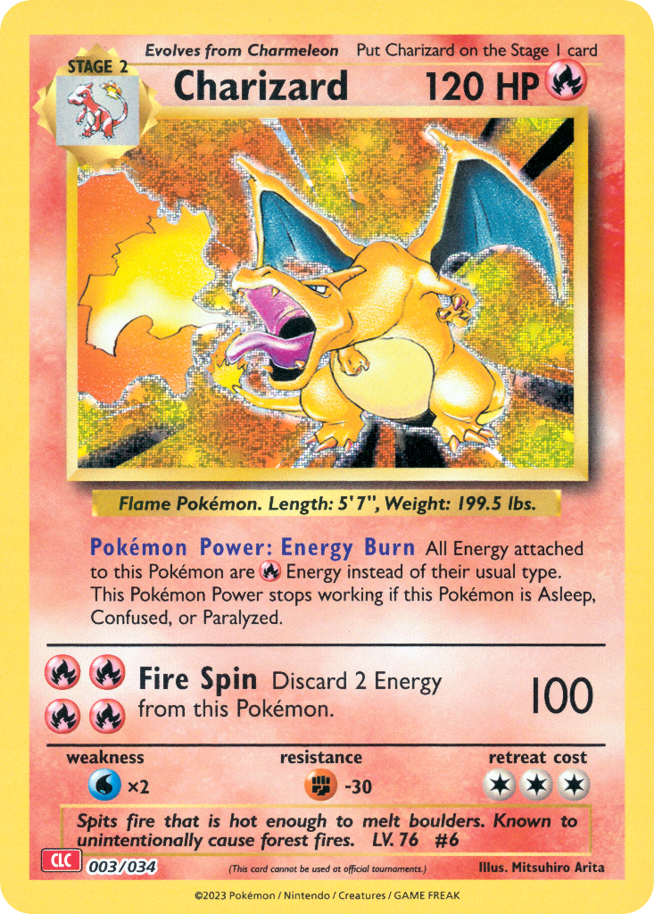 Charizard - 003/34 - EN Charizard - 003/34 - EN