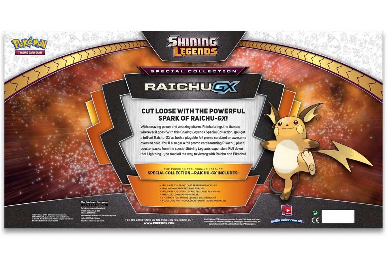 Pokémon Schimmernde Legende Raichu GX Special Collection Box - DE